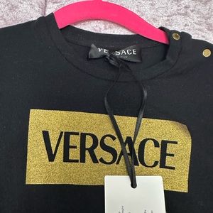 Authentic Versace Toddler Girl Shirt Size 36 months (3 Years)